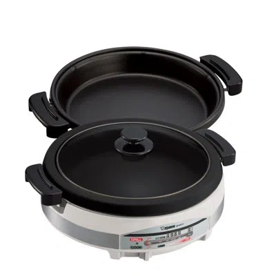 Zojirushi Gourmet D' Expert® Electric Skillet, Stainless White In Silver
