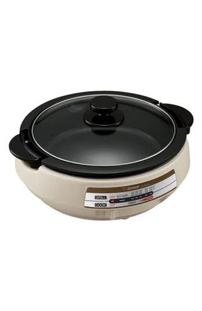 Zojirushi Gourmet D'expert Electric Skillet In Light Gray