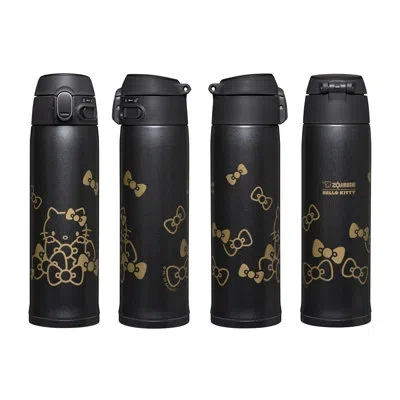 Zojirushi Hello Kitty 16 oz Vacuum Insulated Stainless Steel Travel Mug In Black