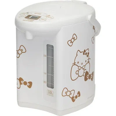 Zojirushi Hello Kitty 3 Liter Water Boiler And Warmer In White