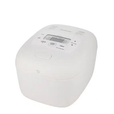 Zojirushi Micom Rice Cooker And Warmer, Black, 5.5 Cup In White
