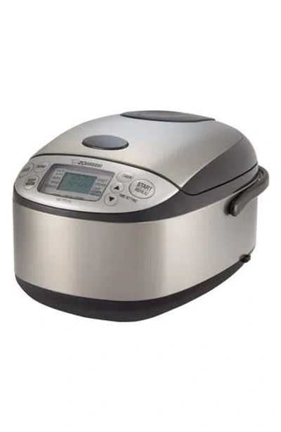 Zojirushi Micom Rice Cooker & Warmer In Stainless Brown
