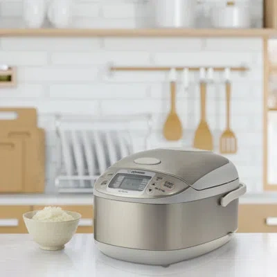 Zojirushi Micom Rice Cooker And Warmer In Stainless Steel
