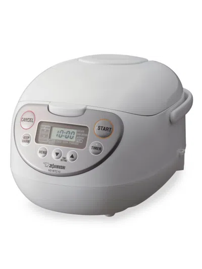 Zojirushi Micom Rice Cooker & Warmer In White