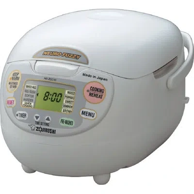 Zojirushi Neuro Fuzzy Rice Cooker & Warmer In White