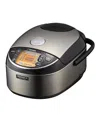 Zojirushi Np-nwc10xb Pressure Induction Heating Rice Cooker & Warmer (black) In Black