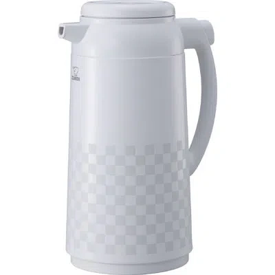 Zojirushi Premium Thermal 4.25 Cup Coffee Carafe In Ichimatsu White