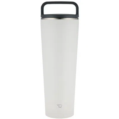 Zojirushi Stainless Carry Tumbler In Pale White