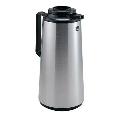 Zojirushi Thermal 8 Cup Coffee Carafe In Black;brushed Stainless Steel