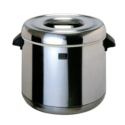 Zojirushi Thermal Rice Warmer, Stainless, Made In Japan In Stainless Steel
