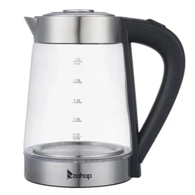 Zokop [old Code:54541827] Hd-250 110v 1200w 2.5l Electric Kettle With Blue Glass