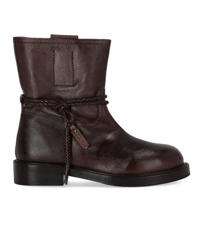Zolfo Ankle Boot Milano Dark Brown