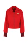 Zomer Harn Zip-fastening Jacket In Red