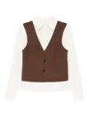 Zomer Marek Blouse In Brown