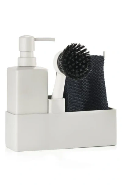 Zone Denmark Dishwashing Set With Cloth In Gray