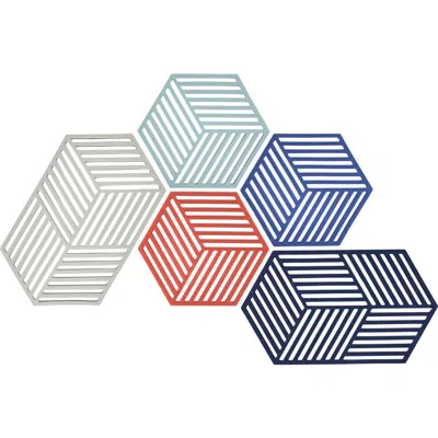Zone Denmark In Gray/indigo/red