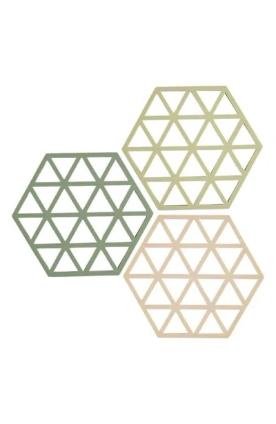 Zone Denmark Triangle Trivets In Multi