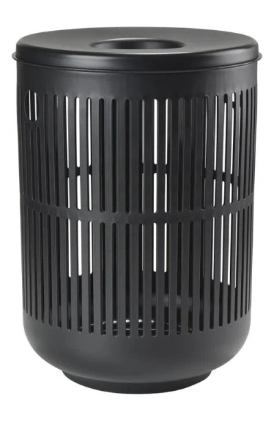 Zone Denmark Ume Laundry Basket With Lid In Black