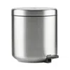 Zone Denmark Zone Ume Pedal Bin, 4 Qt. In Silver