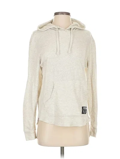 Pre-owned Zoo York Pullover Hoodie In Silver