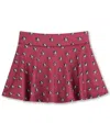 Zoozatz Big Girls Garnet Florida State Seminoles All-over Print Tennis Skort In Red