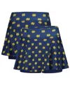 Zoozatz Big Girls Navy Notre Dame Fighting Irish All-over Print Tennis Skort In Blue