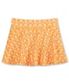 Zoozatz Big Girls Tennessee Orange Tennessee Volunteers All-over Print Bow Team Logo Skort In Orange