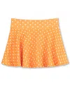 Zoozatz Big Girls Tennessee Orange Tennessee Volunteers All-over Print Tennis Skort In Orange