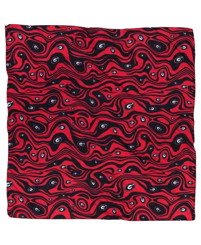 Zoozatz Georgia Bulldogs Hair Scarf In No Color