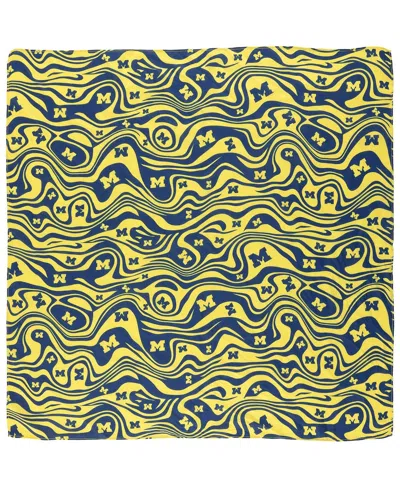 Zoozatz Michigan Wolverines Hair Scarf In No Color