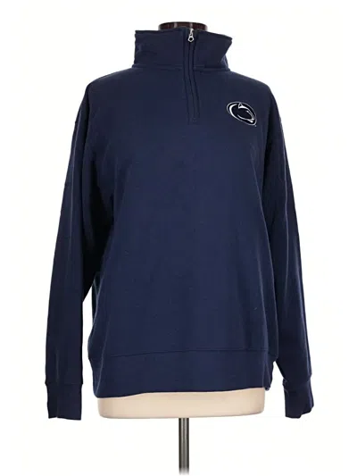 Pre-owned Zoozatz Pullover Sweater In Blue