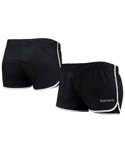 Zoozatz Women's Black Austin Fc Mesh Shorts