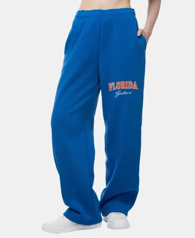 Zoozatz Women's Royal Florida Gators Wordmark Fleece Sweatpants