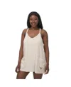 Zoozatz Women's Tan Lsu Tigers Active Pocketed Skort Dress In Neutral