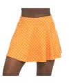 Zoozatz Women's Tennessee Orange Tennessee Volunteers Allover Print Flowy Skirt In Tennessee Orange