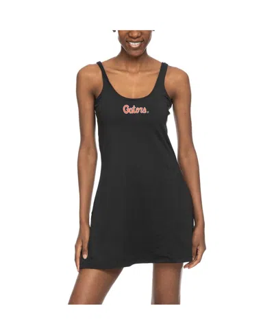 Zoozatz Women's  Black Florida Gators Logo Scoop Neck Dress