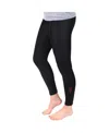 Zoozatz Women's  Black Indiana Hoosiers Fleece Leggings In Black