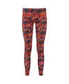 Zoozatz Women's  Multi Syracuse Orange Stacked Mascot Leggings In Multi