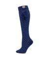 Zoozatz Women's  Navy Notre Dame Fighting Irish Knee High Socks In Navy