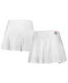 Zoozatz Women's  White Ohio State Buckeyes Flowy Skort In White