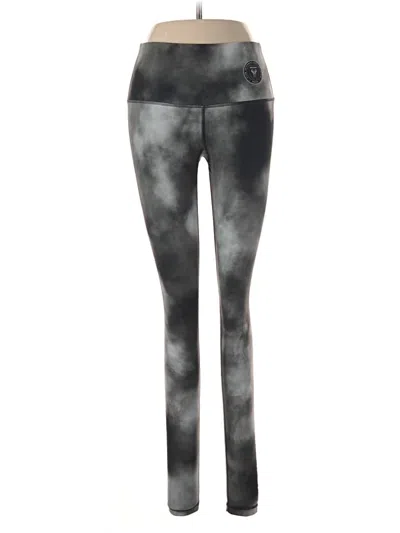Pre-owned Zoozatz Yoga Pants In Gray