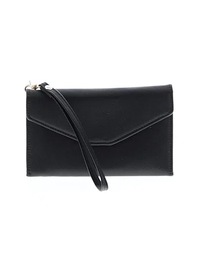 Pre-owned Zoppen Wristlet In Black
