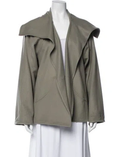 Pre-owned Zoran Cashmere Jacket In Green