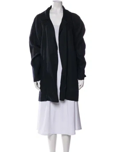 Pre-owned Zoran Linen Jacket In Blue