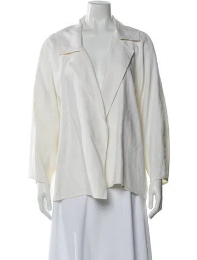 Pre-owned Zoran Linen Jacket In Neutral