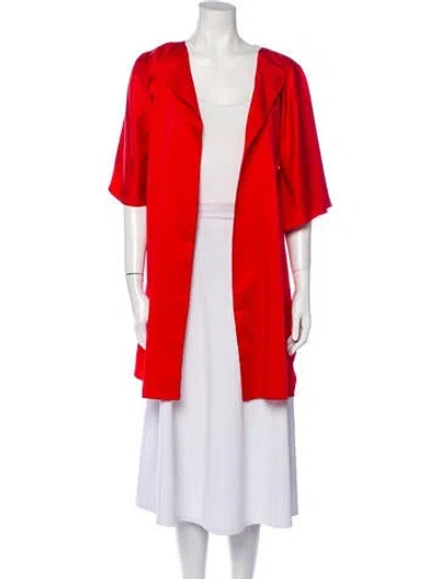 Pre-owned Zoran Vintage 1980's Evening Jacket In Red