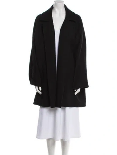 Pre-owned Zoran Vintage 1990's Coat In Black