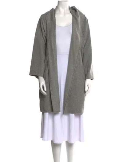 Pre-owned Zoran Vintage 1990's Coat In Gray