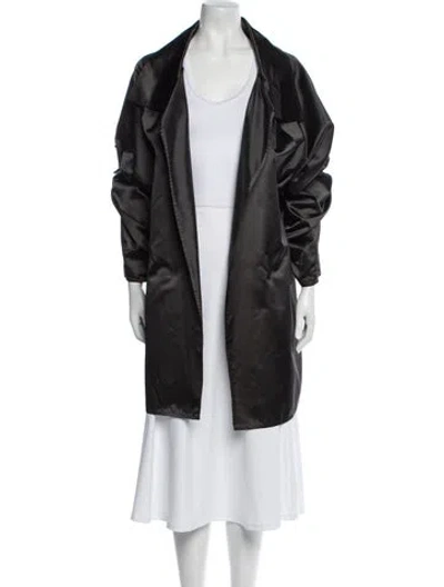 Pre-owned Zoran Vintage 1990's Coat In Gray