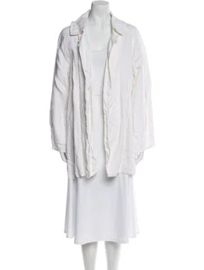 Pre-owned Zoran Vintage 1990's Coat In Neutral